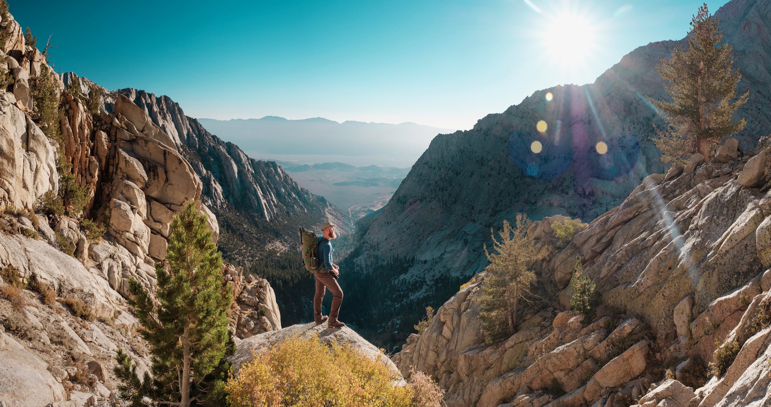 Me on the way to the summit of Thor Peak